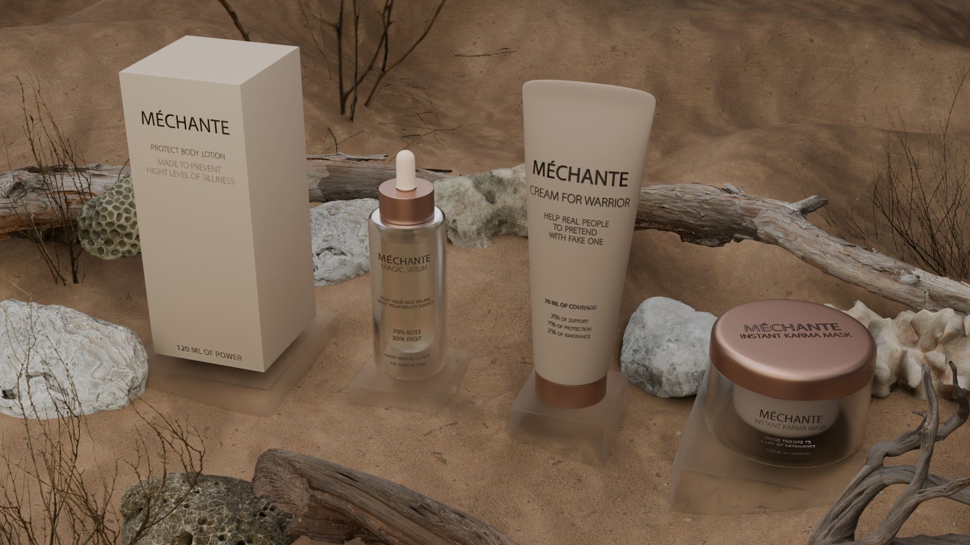 MECHANTE – SKINCARE