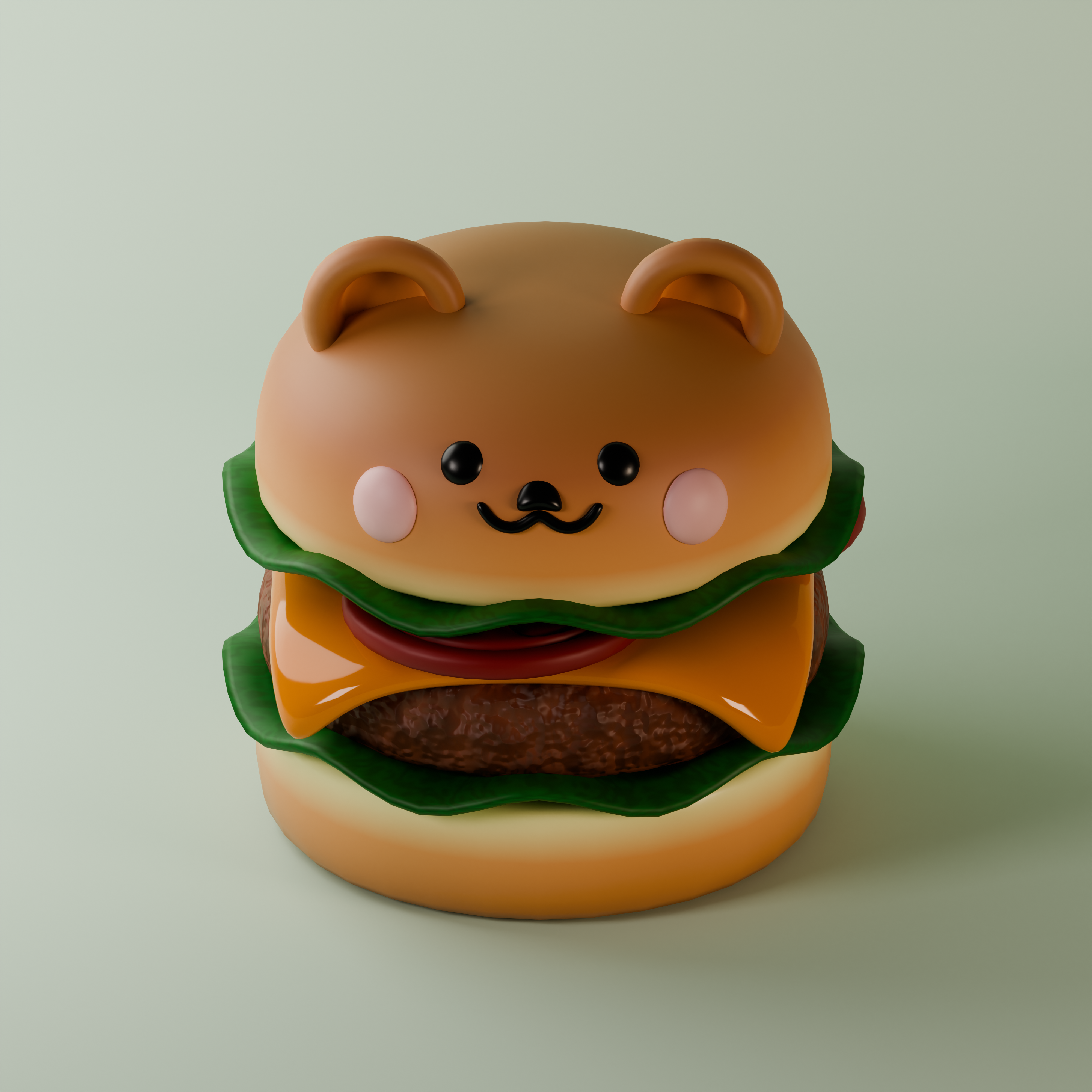 CUTE HAMBURGER